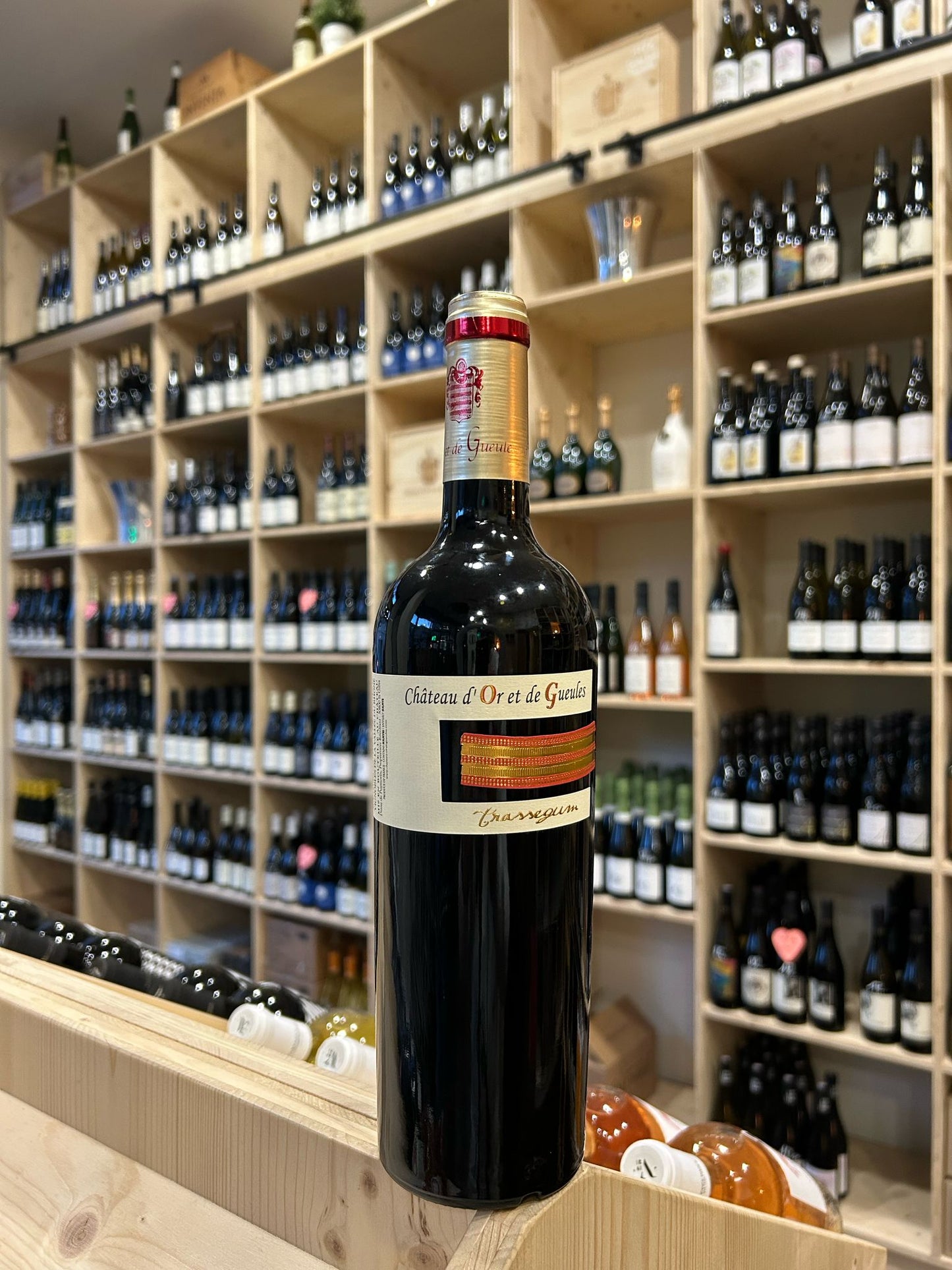 Chateau d’or et de Gueule TRASSEGUM rouge 2022
