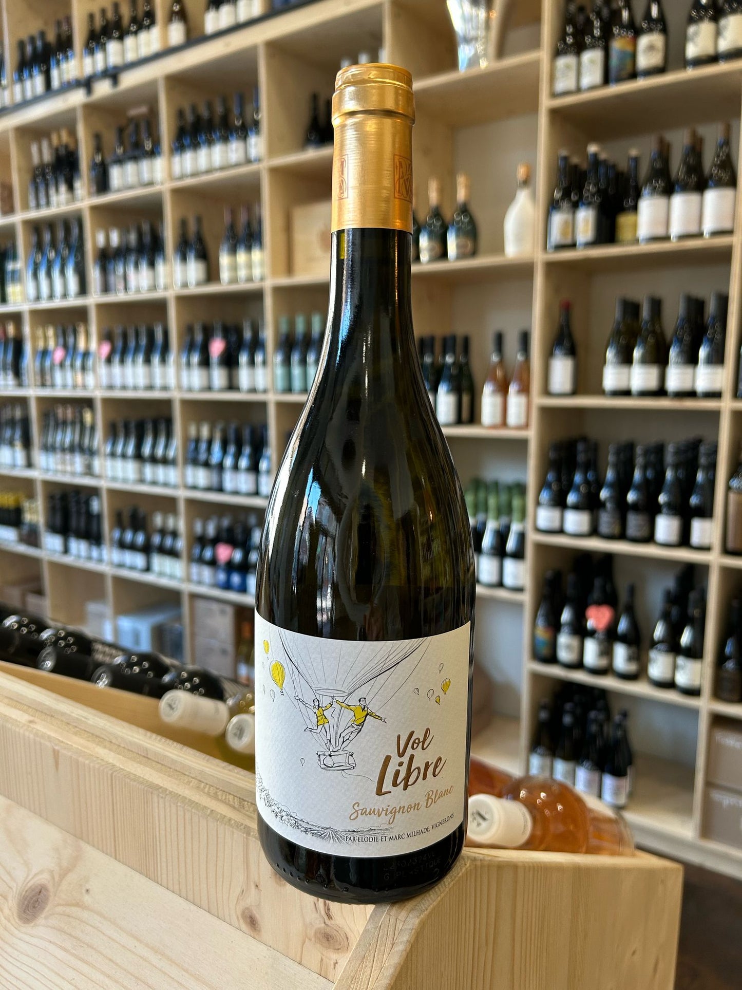 Vol libre - 75cL - 2023 - Xavier Milhade