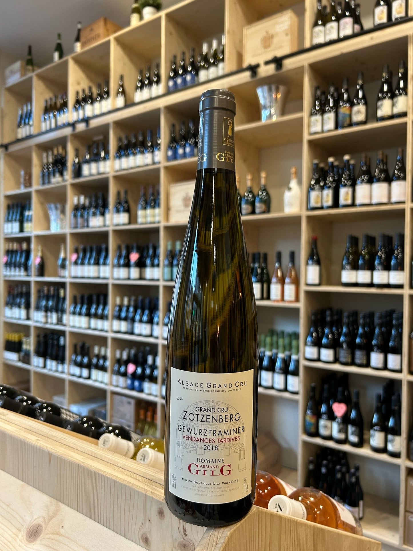 Domaine Gilg Gewurztraminer Grand Cru Zotzenberg Vendange Tardive - 75cL - 2018