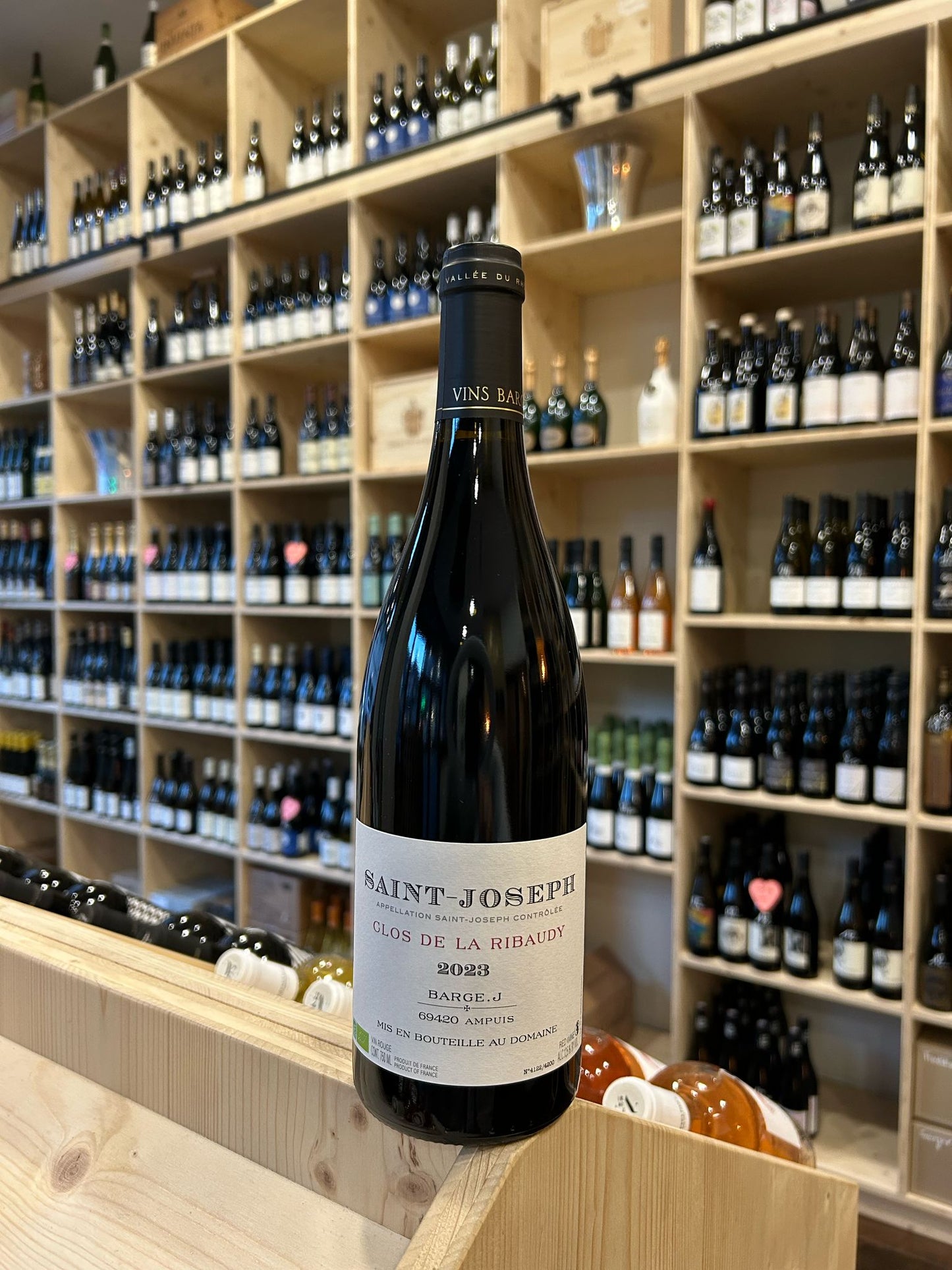 Domaine Julien Barge Saint-Jospeh rouge Clos de Ribaudy - 75cL - 2023