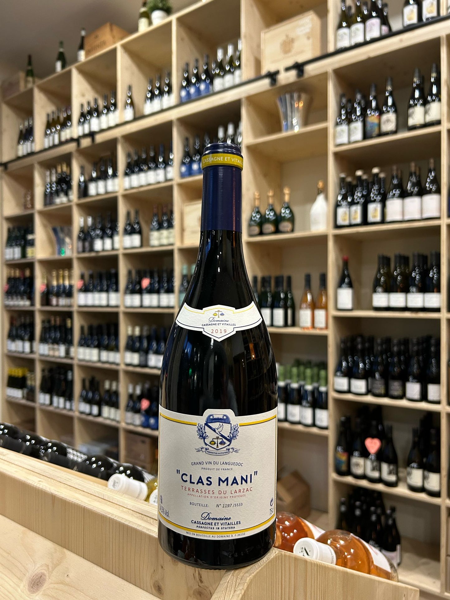 Cassagne & Vitaille Terrasse du Larzac Clas Mani - 75cL - 2019