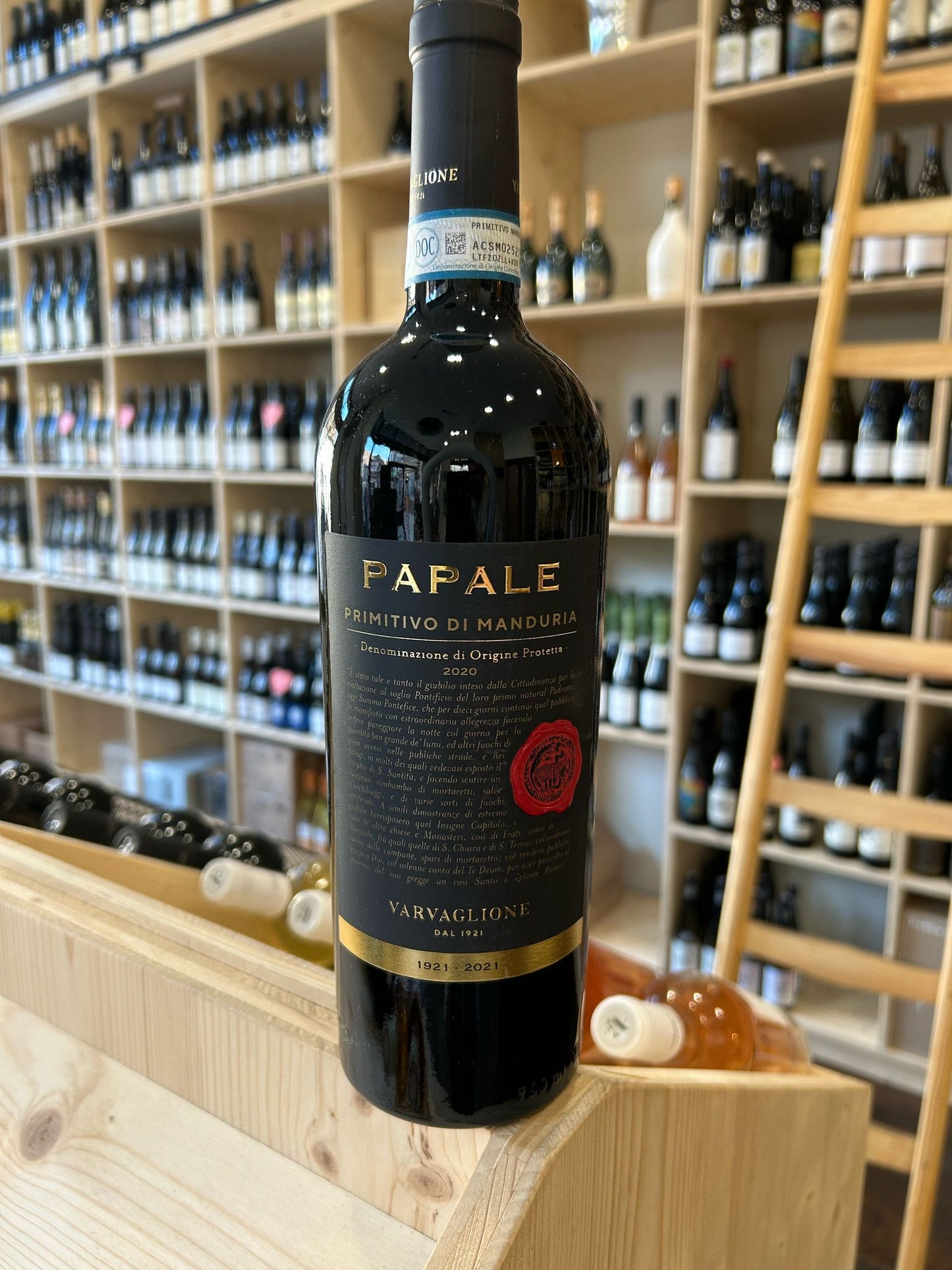 Varvaglione Primitivo Di Manduria PAPALE ORO 2020