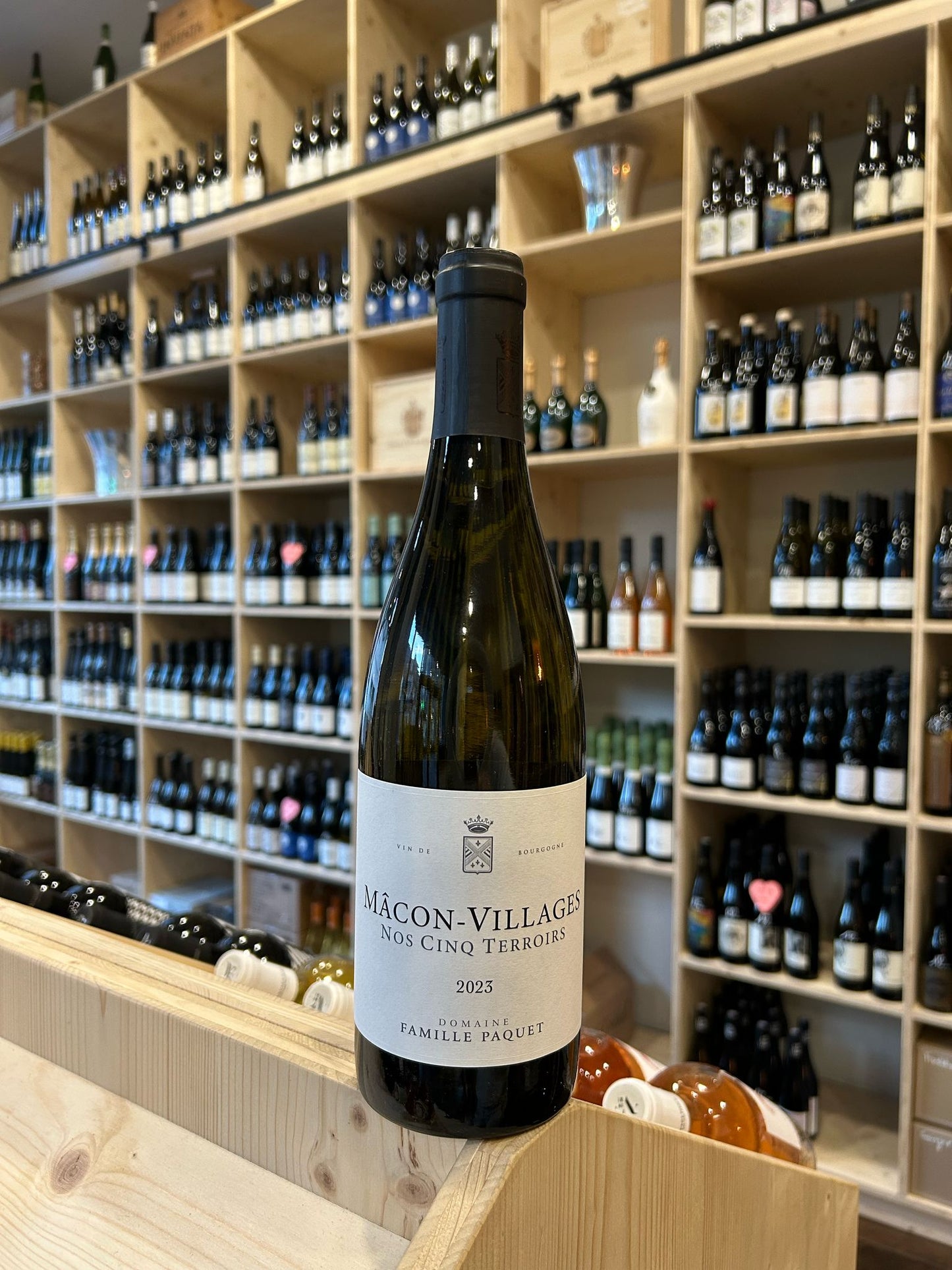 Famille Paquet Mâcon-village Nos Cinq terres - 75cL - 2023